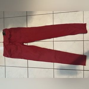 Red American eagle jeans